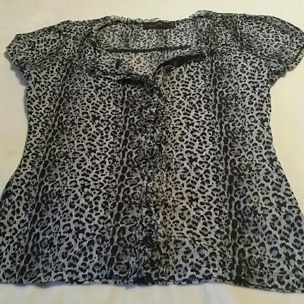The Limited leopard print blouse
